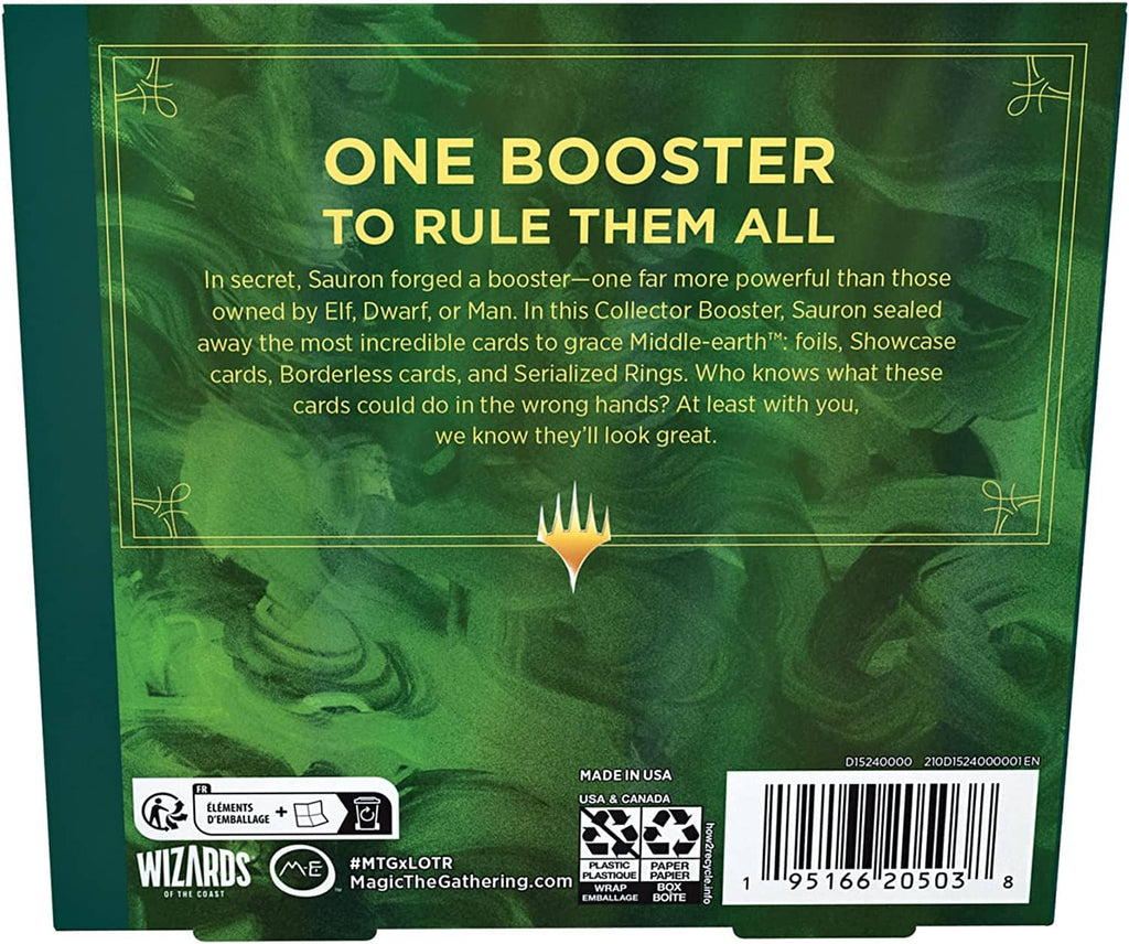 Magic The Gathering: The Lord of the Rings: Tales of Middle-earth: Collector Booster Box Display ( Magic The Gathering: The Lord of the Rings: Tales of Middle-earth: Collector Booster Box Display (