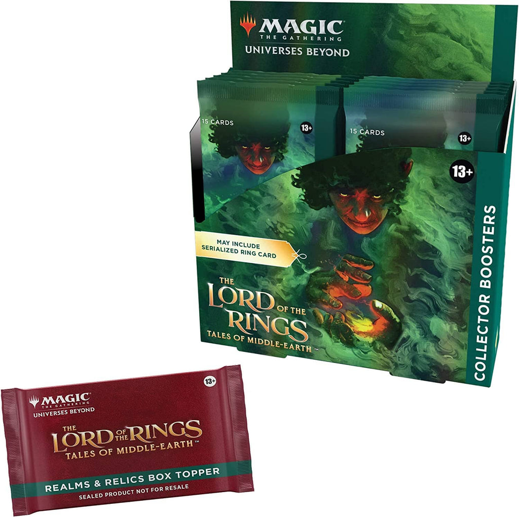 Magic The Gathering: The Lord of the Rings: Tales of Middle-earth: Collector Booster Box Display (12 Packs)
