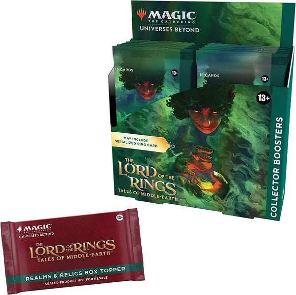 Magic The Gathering: The Lord of the Rings: Tales of Middle-earth: Collector  Booster Box Display (12 Packs)