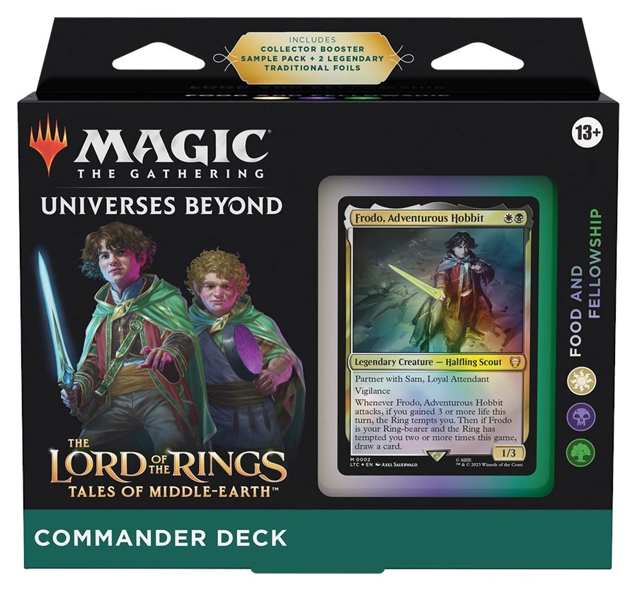 Magic: The Gathering The Lord of The Rings: Tales of Middle-Earth Food and Fellowship Commander Deck