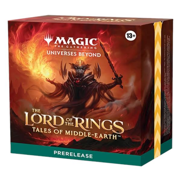 Magic: The Gathering The Lord of The Rings: Tales of Middle-Earth Prerelease Kit Sealed (6 Packs, Foil promo, D20)
