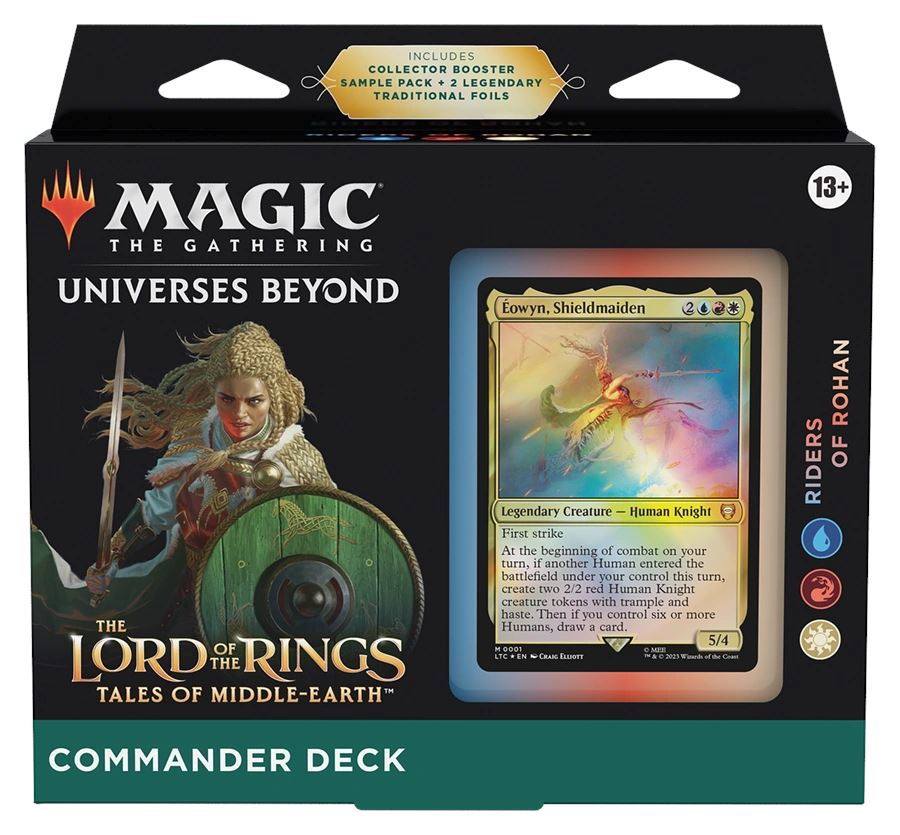 Magic: The Gathering The Lord of The Rings: Tales of Middle-Earth Riders of Rohan Commander Deck