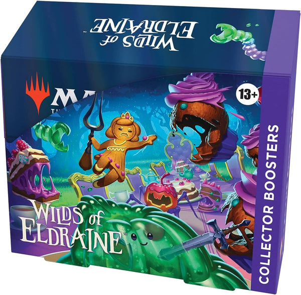 booster box eldraine Magic The Gathering: Wilds Of Eldraine Collector Booster Box (12 Packs)