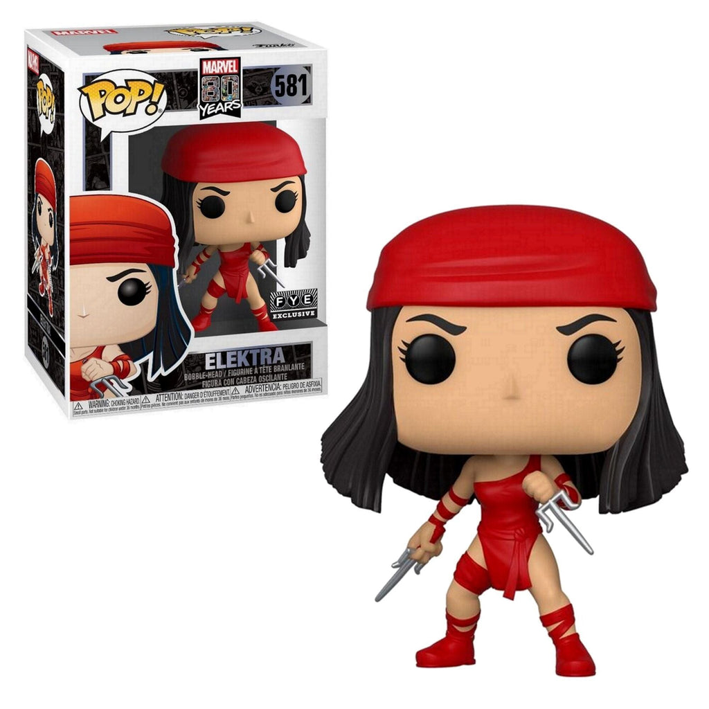 Marvel 80 Years First Appearance Elektra Exclusive Funko Pop! #581