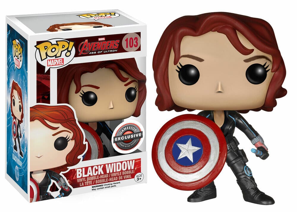 Marvel Avengers Age of Ultra Black Widow (With Shield) Funko Pop! #103