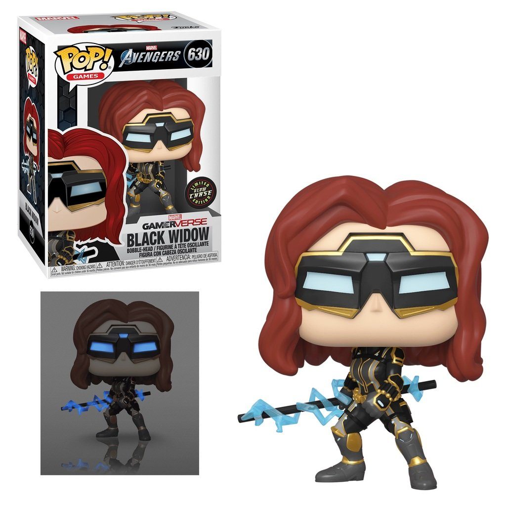 Marvel Avengers Game Funko Pop! Black Widow Glow Chase (Stark Tech Suit) #630 Funko 
