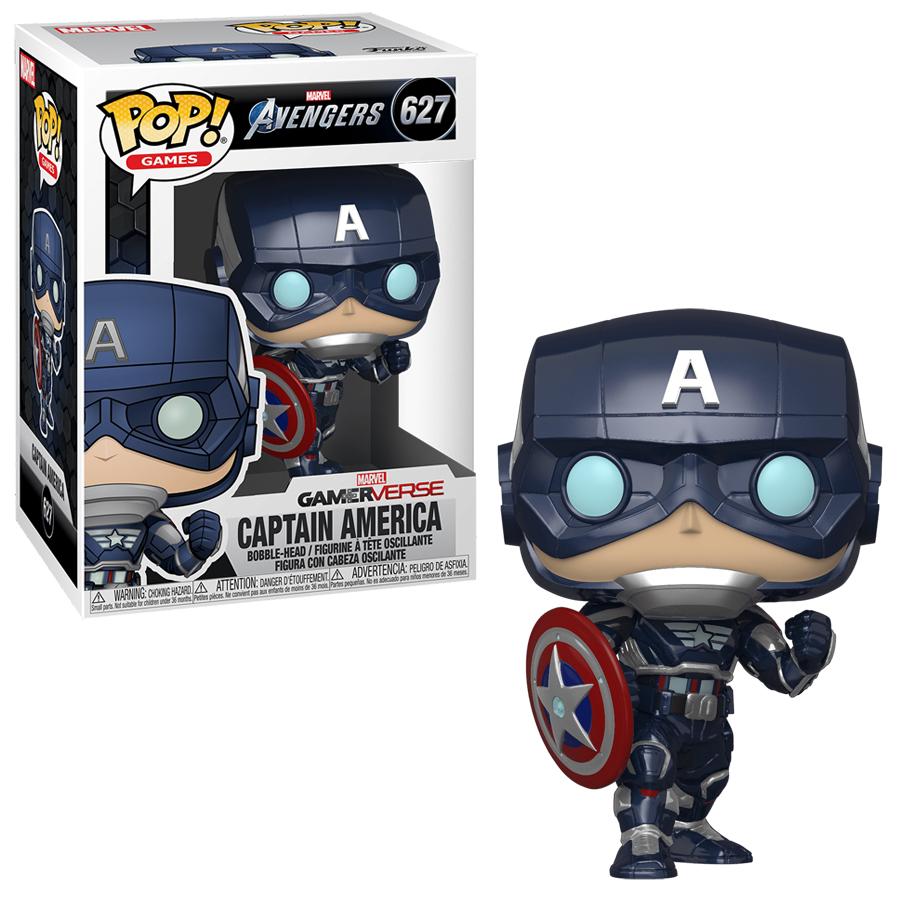 Marvel Avengers Game Funko Pop! Captain America (Stark Tech Suit) #627