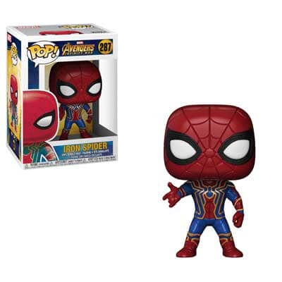 Marvel Avengers Infinity Spider Iron Spider Funko Pop! 287