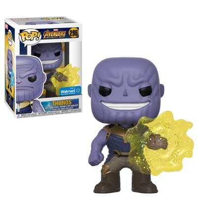 Marvel Avengers Infinity War Thanos (Mind Stone) Exclusive Funko Pop! #296