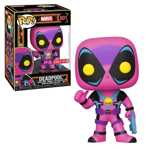 Marvel Blacklight Deadpool Funko Pop! #801