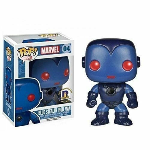 Marvel Blue Stealth Iron Man Funko Pop! #04