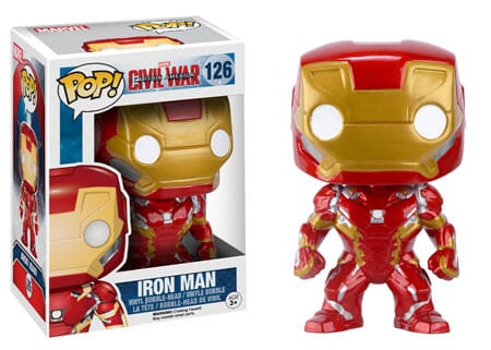 Marvel Captain America Civil War Iron Man Funko Pop! #126