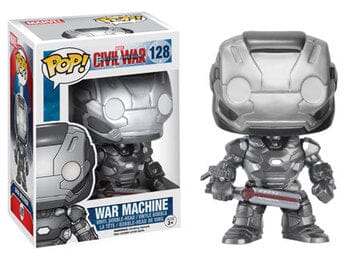 Marvel Captain America Civil War War Machine Funko Pop! #128