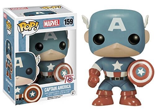 Marvel Captain America (Sepia) Exclusive Funko Pop! #159