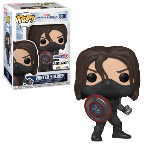 Marvel Captain America The Winter Soldier with Shield Exclusive Funko Pop! #838