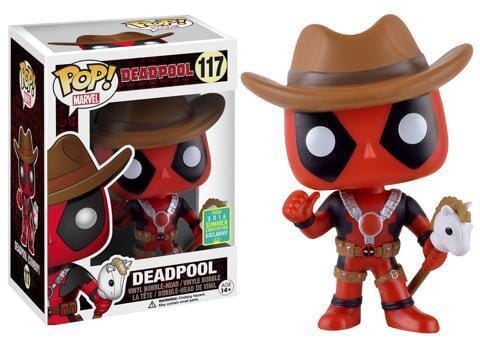 Marvel Cowboy Deadpool Summer Convention Exclusive Funko Pop! #117