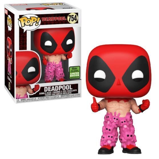 Marvel Deadpool with Bunny Pants Spring Convention Exclusive Funko Pop! #754