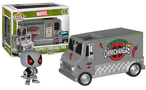 Marvel Deadpool's Chimichanga Truck (X-Force) Summer Convention Exclusive Funko Pop! Ride #10