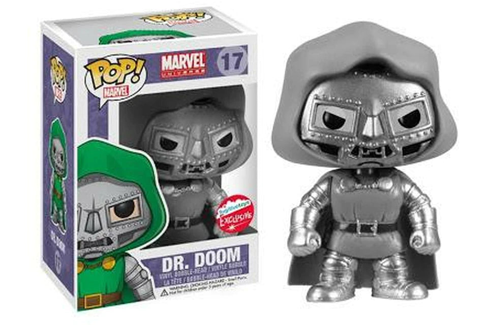 Marvel Dr. Doom Black and White Fugitive Toys Exclusive Funko Pop! #17 Funko 