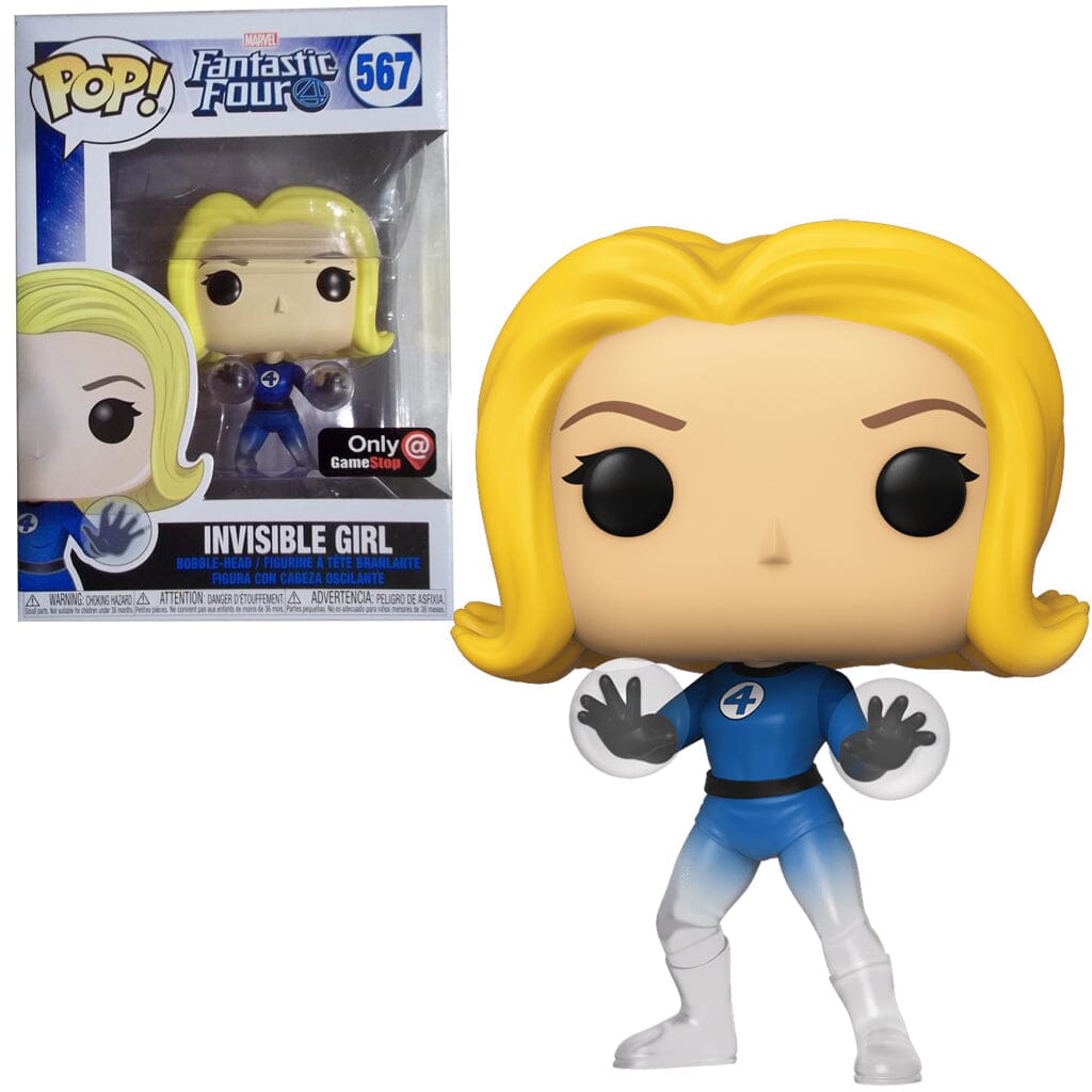 Marvel Fantastic Four Invisible Girl (Disappearing) Exclusive Funko Pop! #567