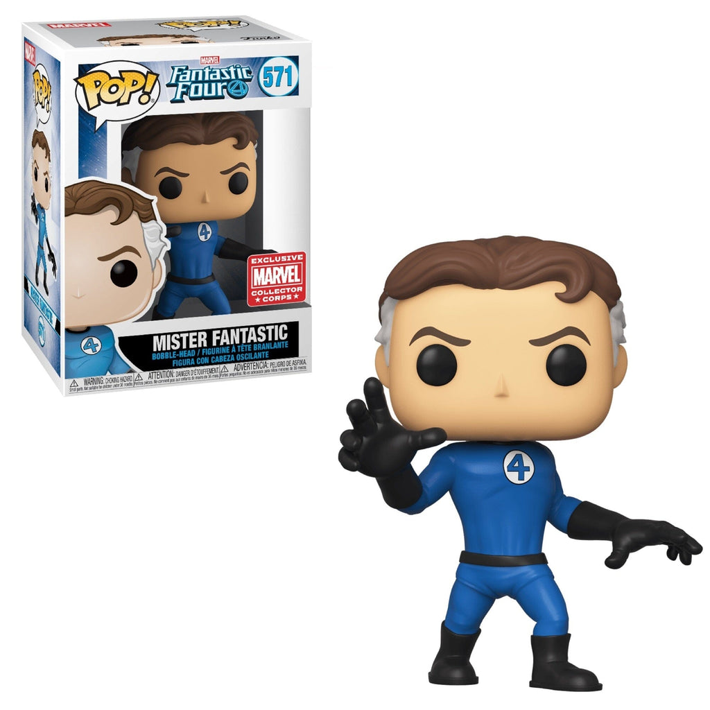 Marvel Fantastic Four Mister Fantastic (Stretched) Exclusive Funko Pop! #571
