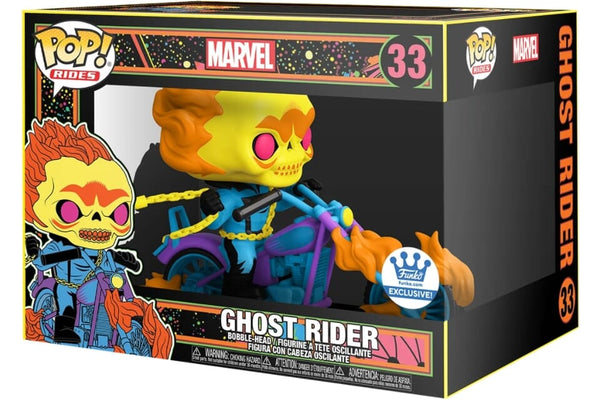 特撮 FUNKO - Ghost Rider Funko Pop 33 FUNKO POP VINYL GHOST RIDER #33, EXCLUSIVE MARVEL, RARE | eBay