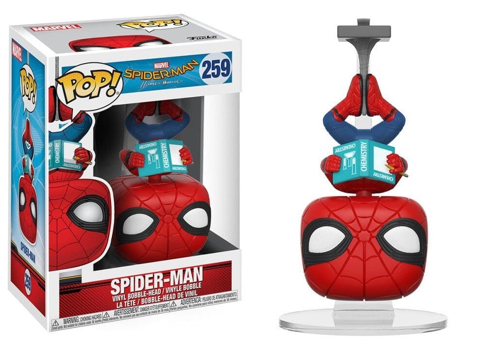 Marvel Homecoming Spider-Man Upside Down Funko Pop! #259