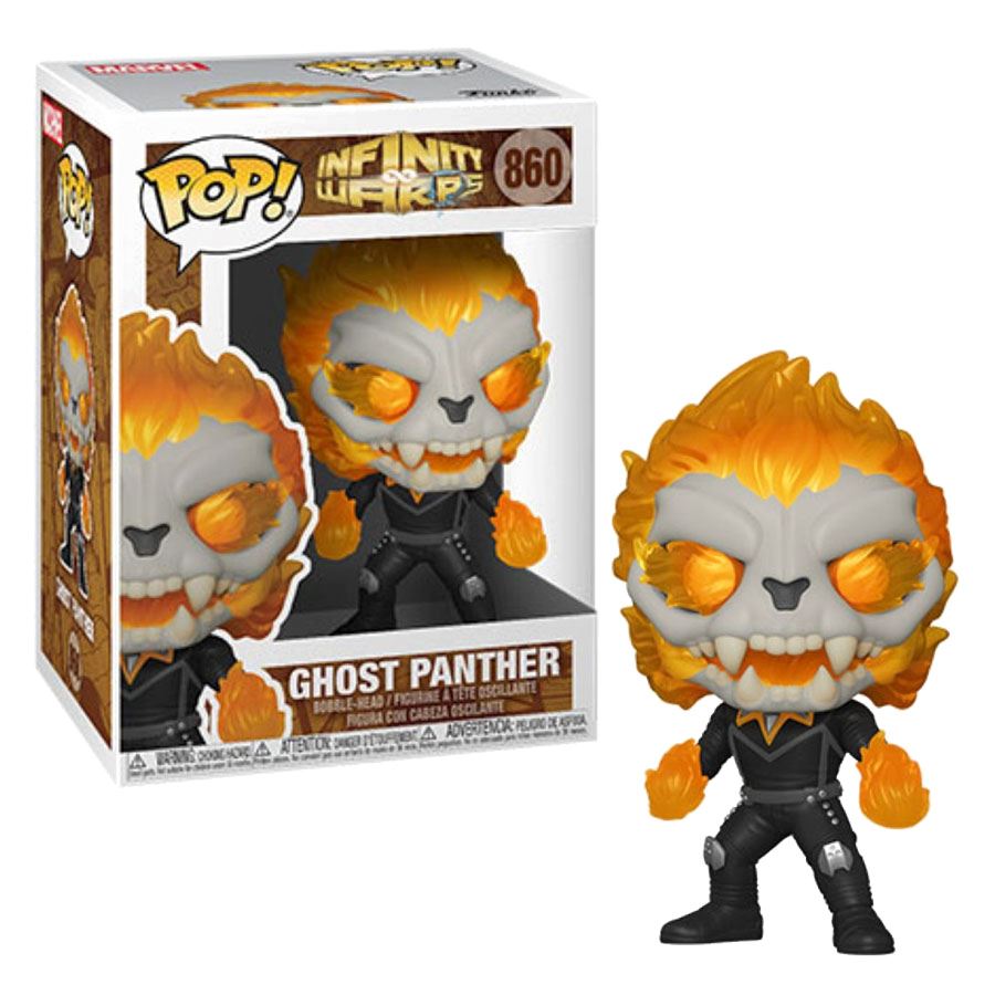 Marvel Infinity Warps Ghost Panther Funko Pop! #860