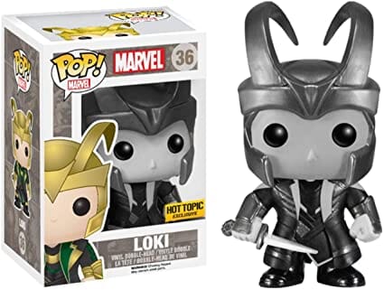 Marvel Loki Black and White Exclusive Funko Pop! #36