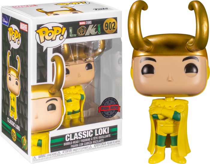 Marvel Loki Classic Old Loki Exclusive Funko Pop! #902 (Special Edition Sticker)