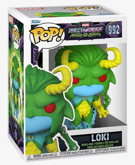 Marvel Loki MechStrike Monster Hunters Funko Pop! #992