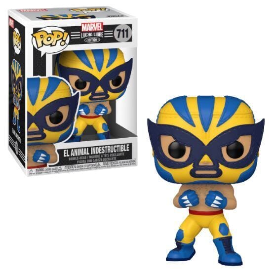 Marvel Luchadores Libre El Animal Indestructible (Wolverine) Funko Pop! #711