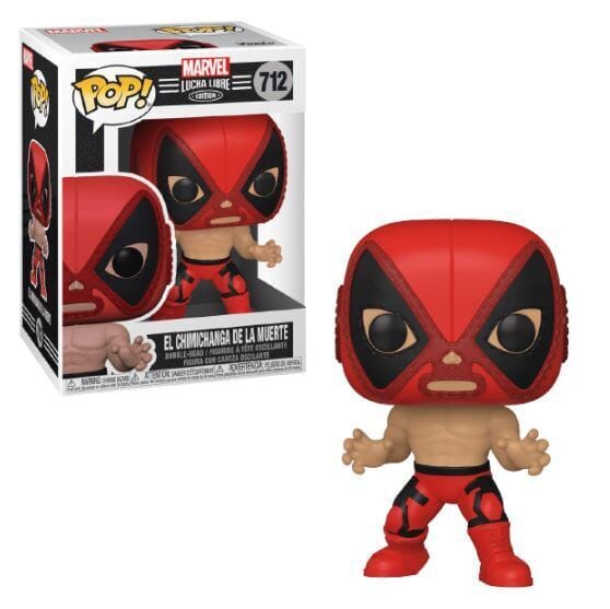 Marvel Luchadores Libre El Chimichanga De La Muerte (Deadpool) Funko Pop #712
