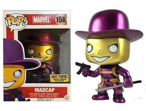 Marvel Madcap Metallic Exclusive Funko Pop! #158