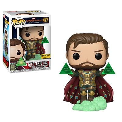Marvel Spider-Man Far From Home Mysterio (w/o Helmet) Exclusive Funko Pop! #477