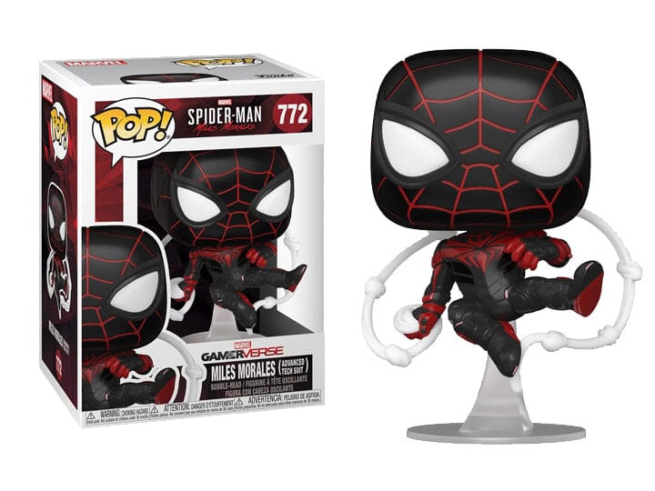 Marvel Spider-Man Miles Morales (Advanced Tech Suit) Funko Pop! #772