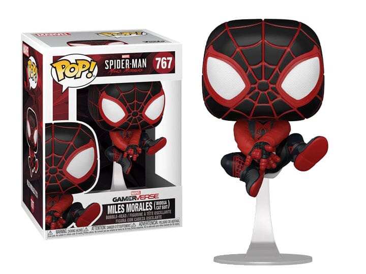 Marvel Spider-Man Miles Morales (Bodega Cat Suit) Funko Pop! #767
