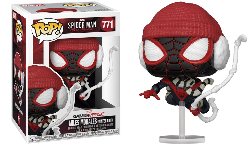Marvel Spider-Man Miles Morales (Winter Suit) Funko Pop! #771