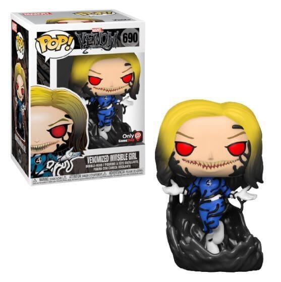 Marvel Venomized Invisible Girl Exclusive Funko Pop! #690