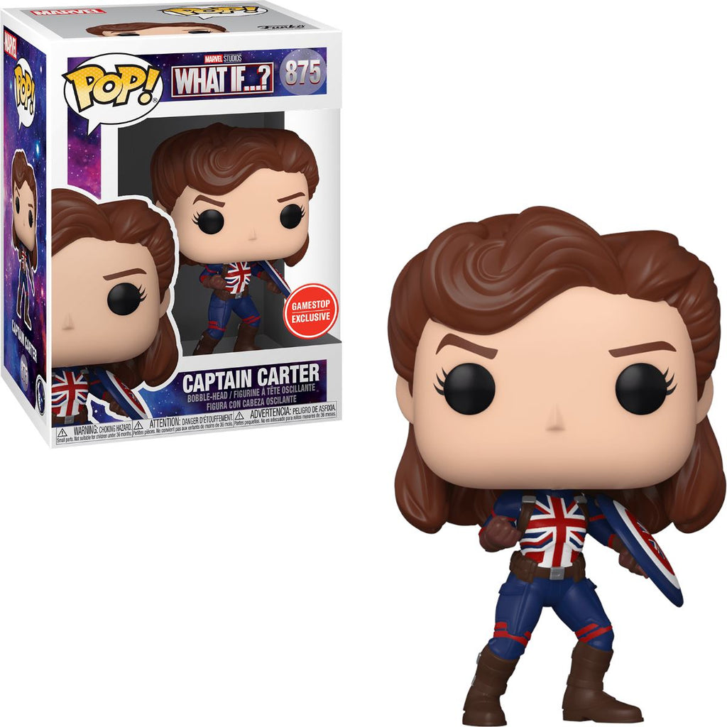 Marvel What if Captain Carter Exclusive Funko Pop! #875