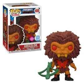 Masters of the Universe Grizzlor (Flocked) Exclusive Funko Pop! #40