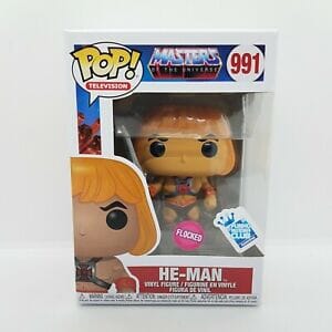 Masters of the Universe He-Man (Flocked) Exclusive Funko Pop! #991