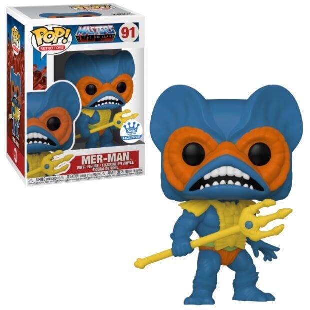 Masters of the Universe Mer-Man (Blue) Exclusive Funko Pop! #91