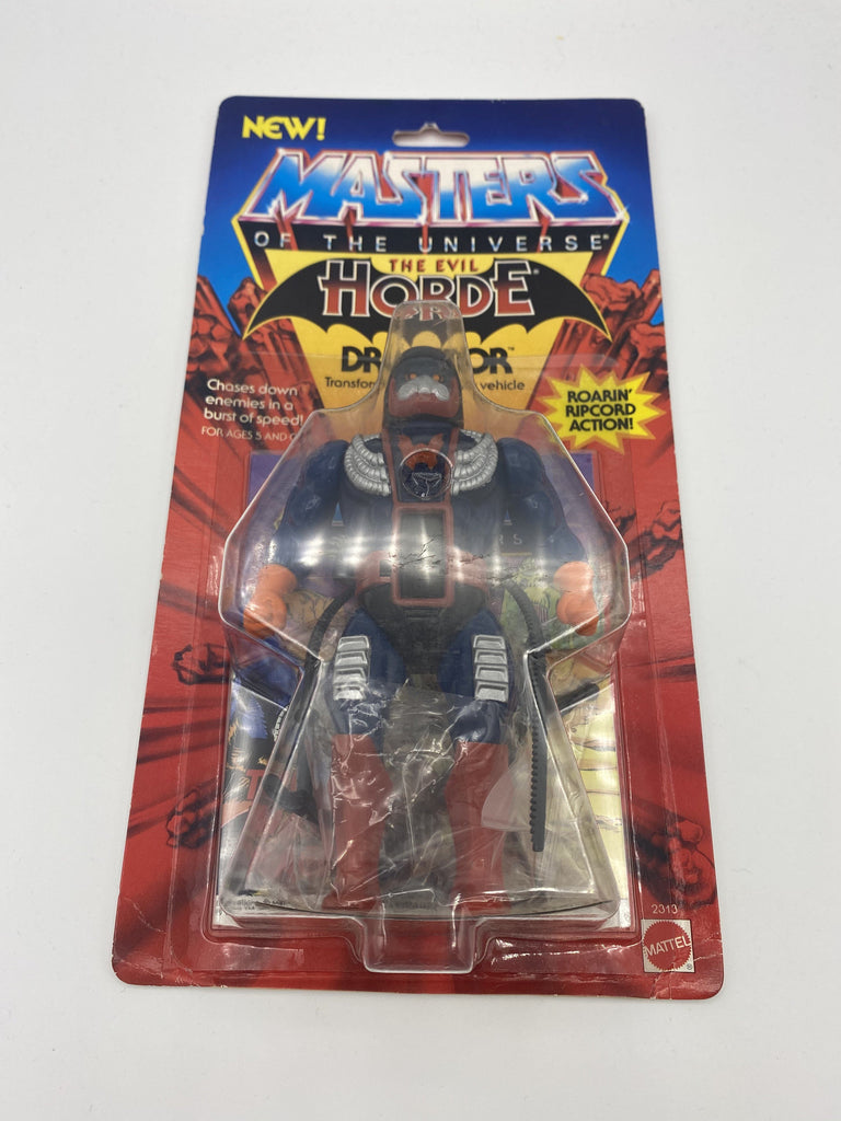Masters of the Universe (MOTU) Dragstor Vintage Action Figure w/ Protector Action Figure Mattel 