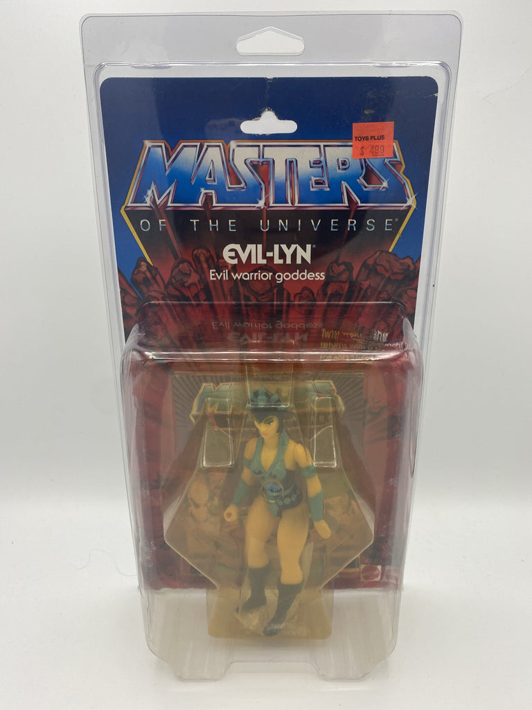 Masters of the Universe (MOTU) Evil-Lyn Vintage Action Figure w/ Protector