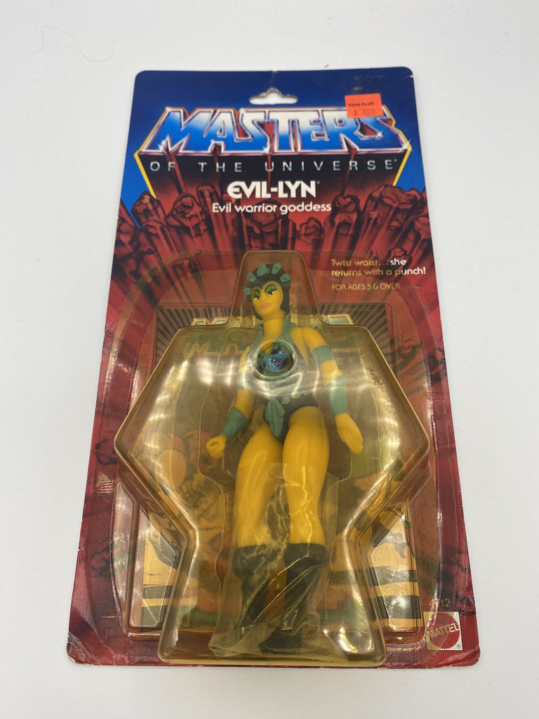 Masters of the Universe (MOTU) Evil-Lyn Vintage Action Figure w/ Protector Action Figure Mattel 