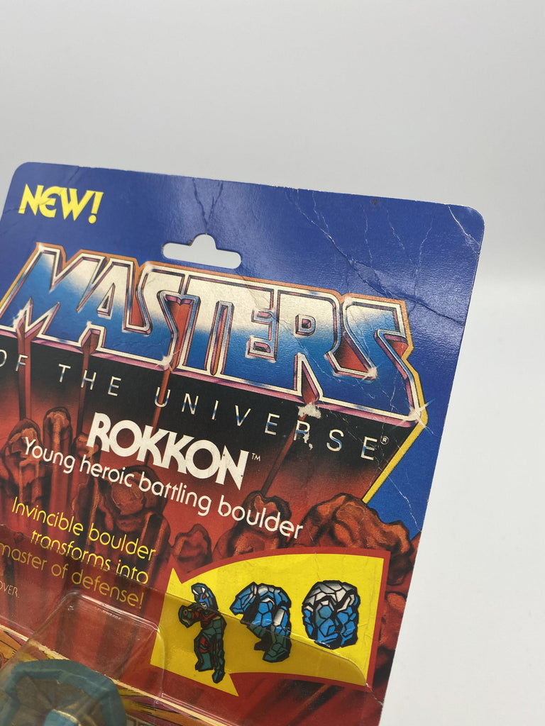 Masters of the Universe (MOTU) Rokkon Vintage Action Figure w/ Protector Action Figure Mattell 
