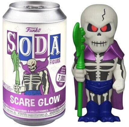 Masters of the Universe Scare Glow Funko Vinyl Soda (Opened Can)