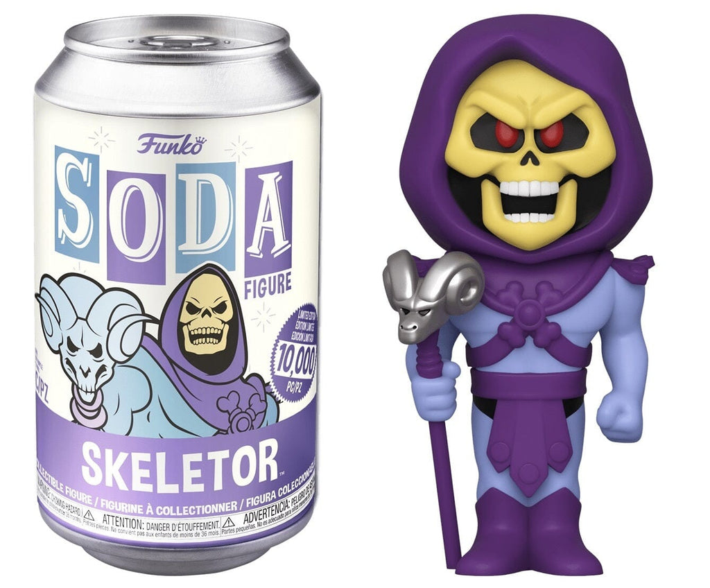 Masters of the Universe Skeletor Funko Vinyl Soda (Opened Can)
