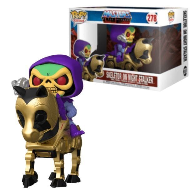 Masters of the Universe Skeletor on Night Stalker Funko Pop! Ride #278